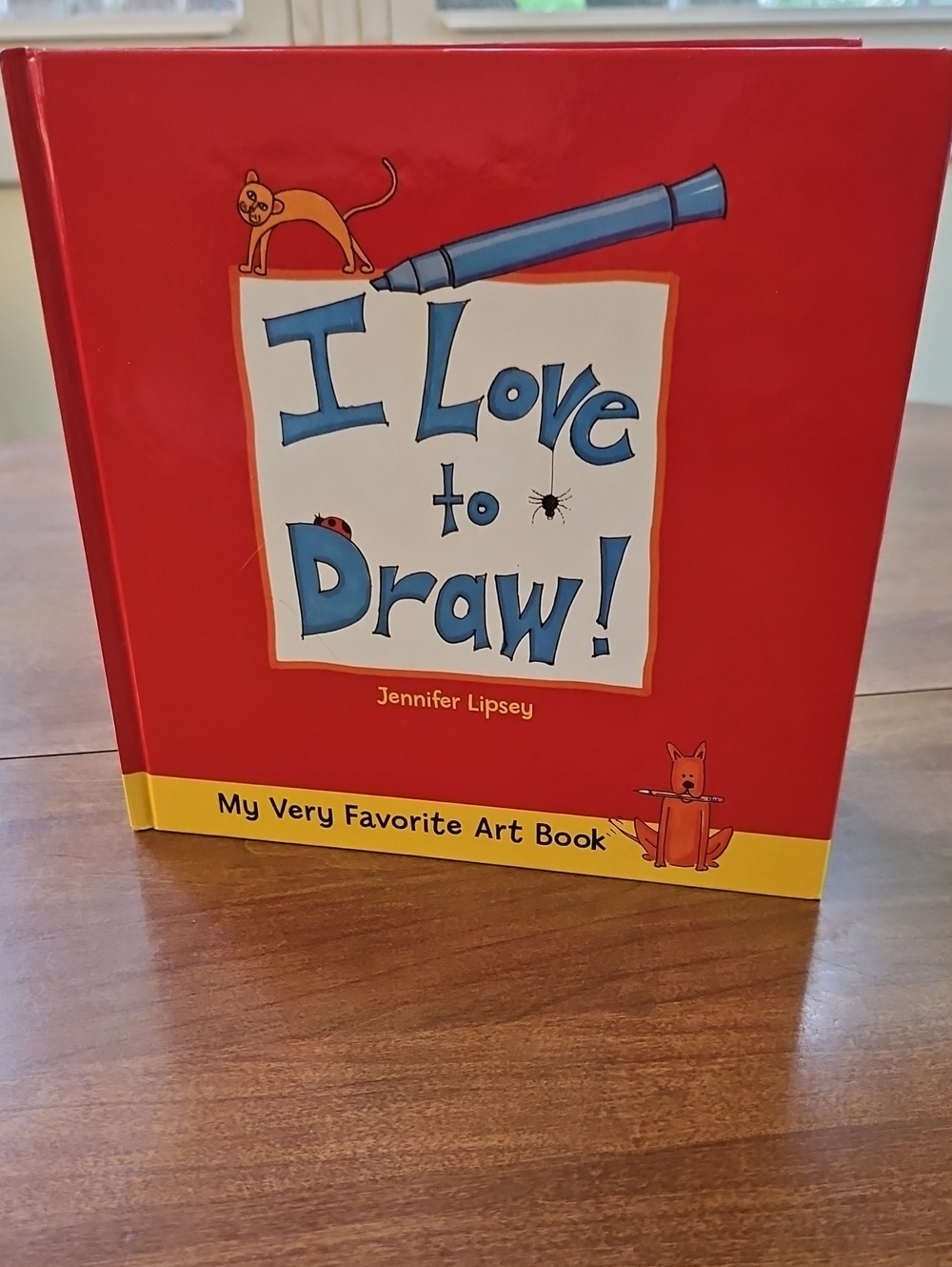 I Love to Draw! By Jennifer Linsey- Children's Art Book